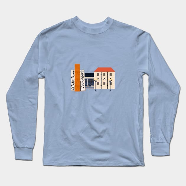 The Mejanes library pixel art Long Sleeve T-Shirt by toffany's